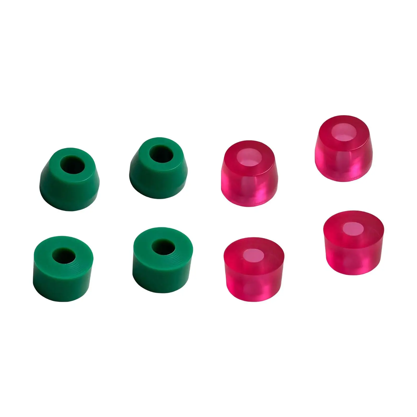 Skateboard truck bushings, high resilience shock absorber rubber replacement