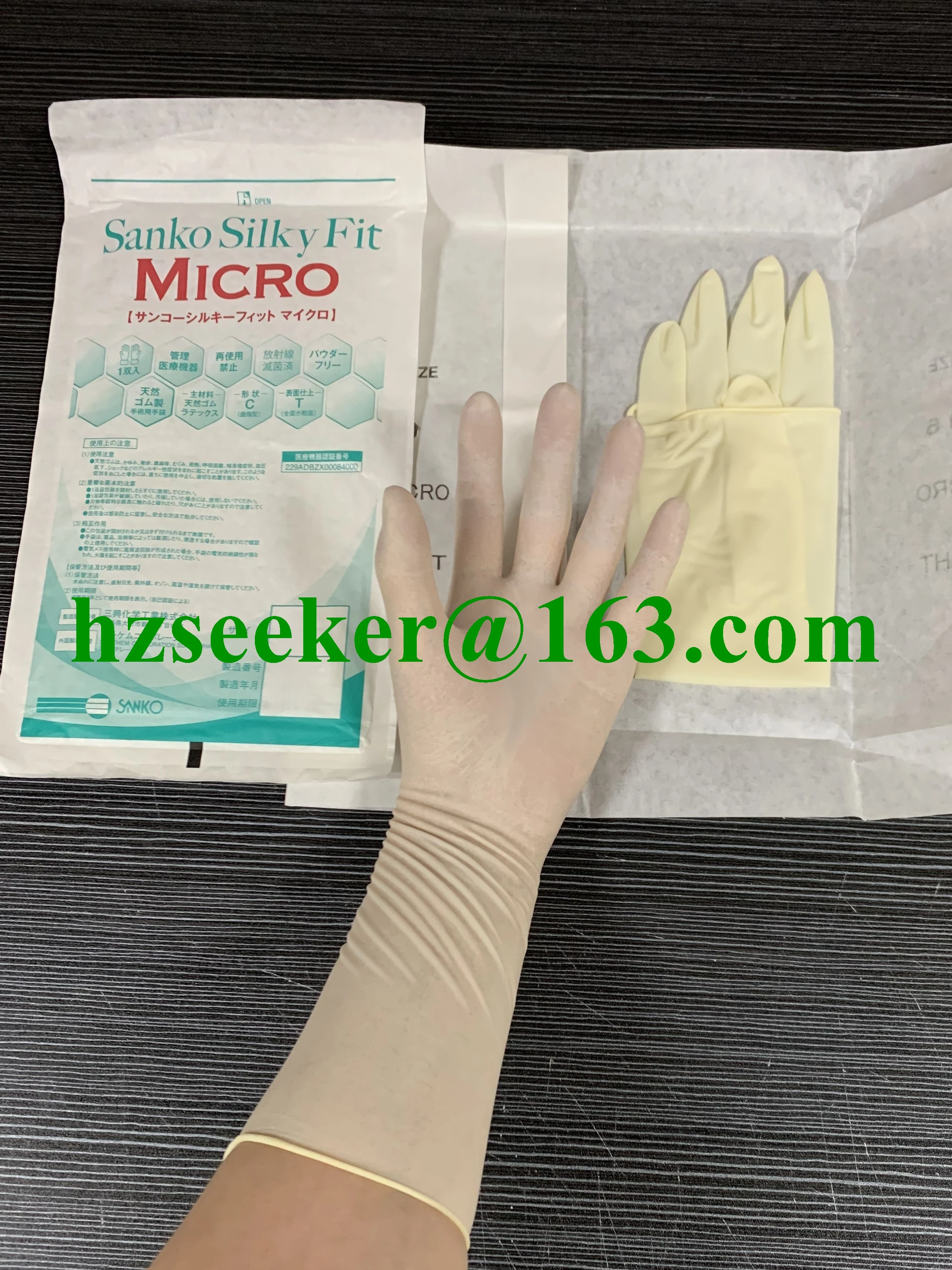 SANKO Silky Fit MICRO (1pair) 12-inch Superb fingertip tactile sensitivity Powder‑free & secure non‑slip wear 29 cm (about)