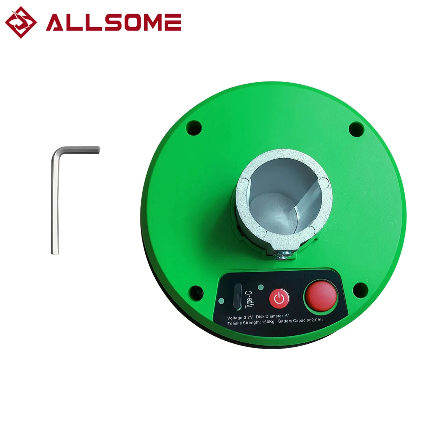 

Электрическая резиновая присоска Allsome для сверлильного станка BG-5156E и BG-5167 с толстым резиновым дизайном для максимального захвата и стабильности