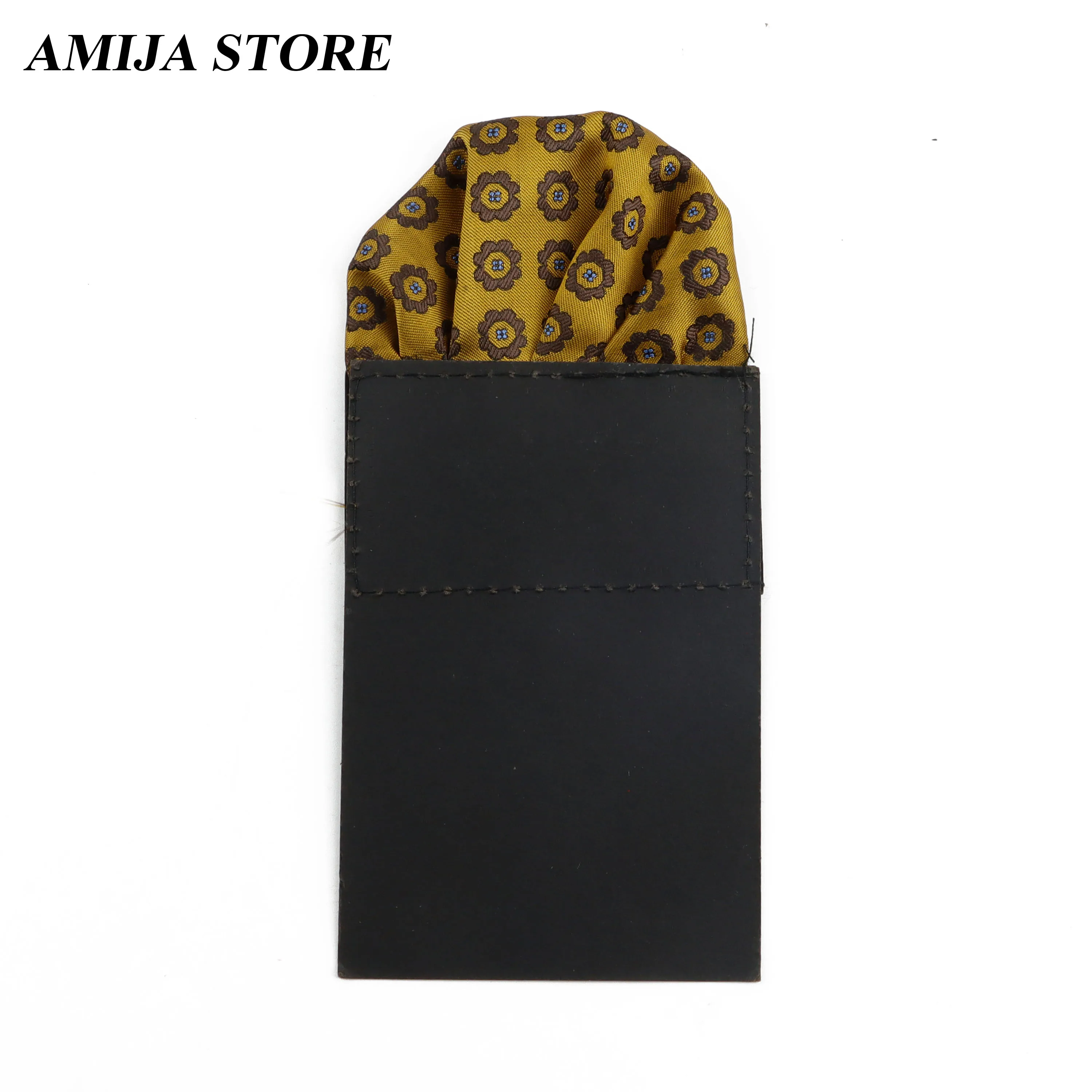 Nuovo design tasche quadrate moda uomo abiti poliestere fazzoletto tessuto paisley fazzoletto carta asciugamano blu rosso petto camicia accessori