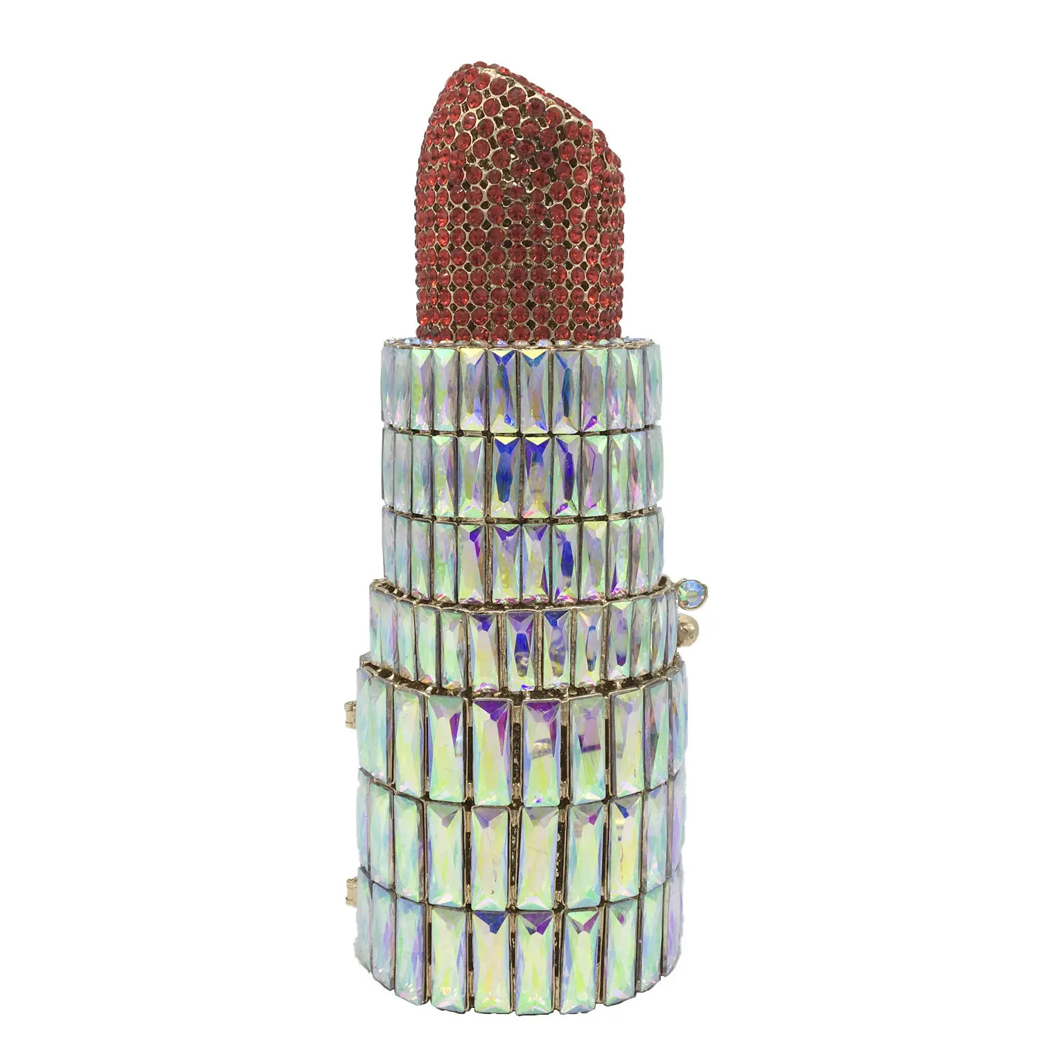 

22x8CM Clutch Bag Metal Lipstick Party Bag Women G8334