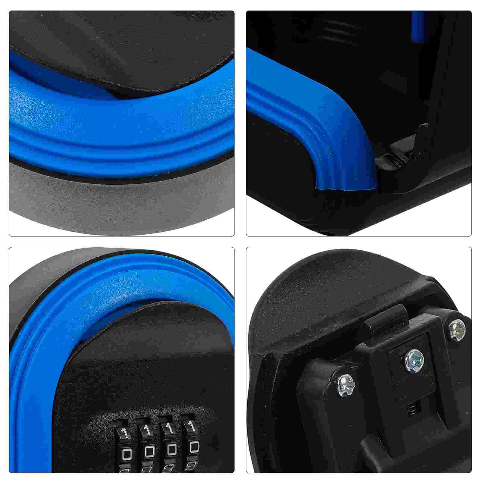 Wall Hanging Keys' Box Lock Boxes Holder for Outdoor Small Locker Security Wall-mounted