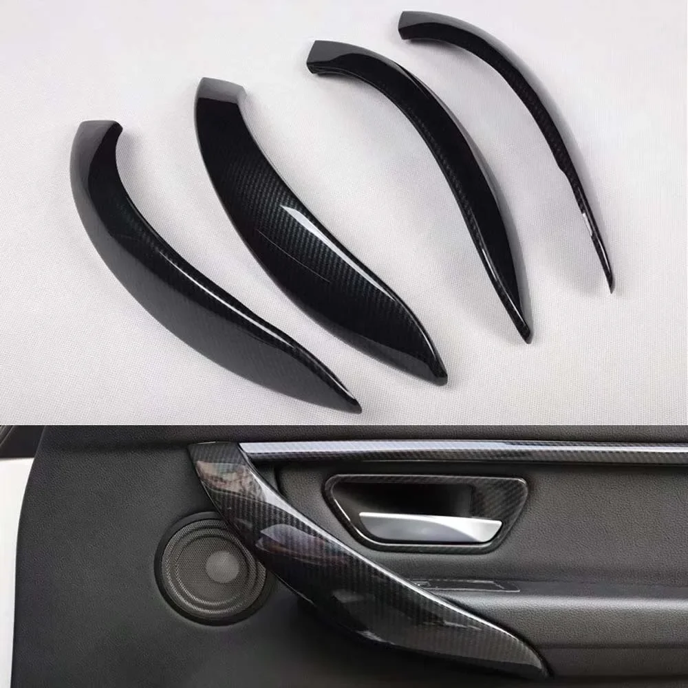 

New ABS Car Trim For BMW 3 Series 2013-2019 Door Handle Grab Cover Styling Interior Auto Molding Accessories