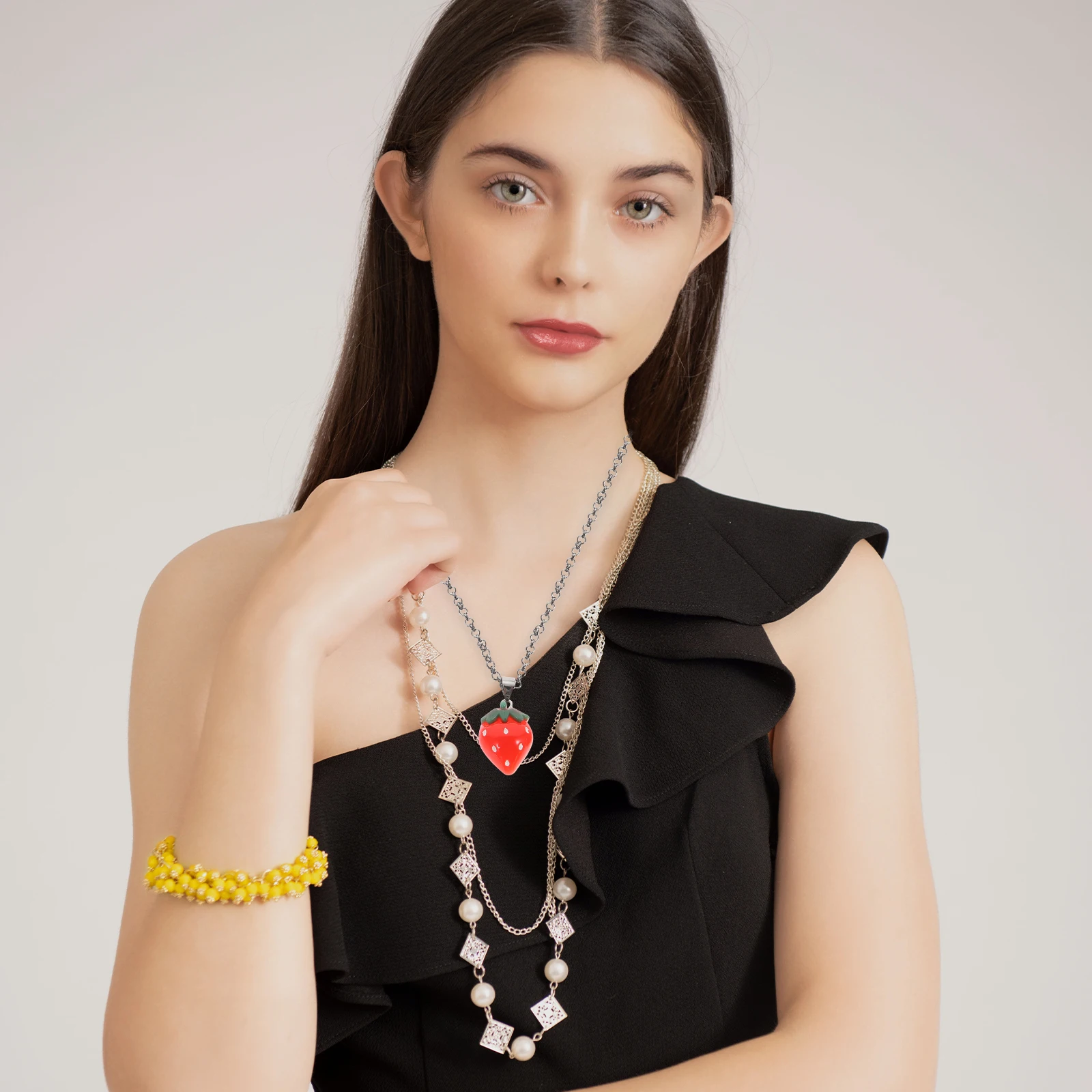 

20 Pcs Vegetables and Fruits Pendant Diy Resin Charm Crafts Charms for Food Jewellery Making Strawberry Kawaii Jewelry