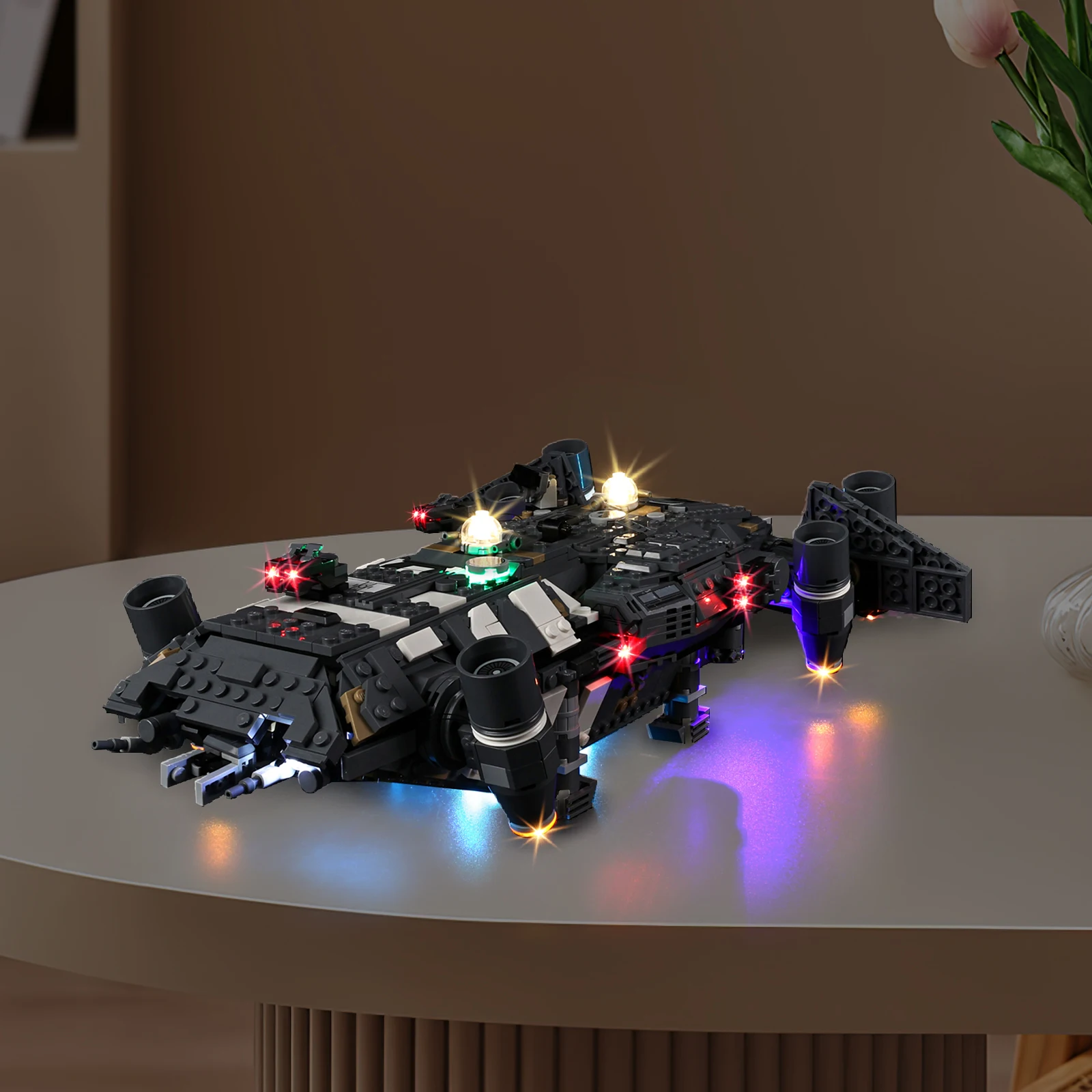 

Набор светодиодного освещения без модели, подходящий для LEGO The Onyx Cinder 75374 (кроме строительных блоков)