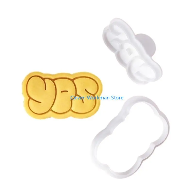 

24TD Cookie Cutters Cookie Embossing Mold Valentine's Day Baking Tool Wedding Biscuit Mold Plastic Material for Baking Cookie