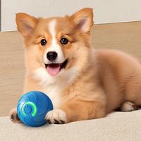 Interactive Dog Ball Toy Automatic Moving Ball For Puppy Automatic Rolling Ball Toys With LED Light Suitable For Cats Dogs