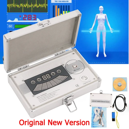 Neuester magnetischer Resonanz-Gesundheitsanalysator, Körperquantenanalysator, 54-Überprüfungsarme, Set, tragbare körpergesunde Testmaschine