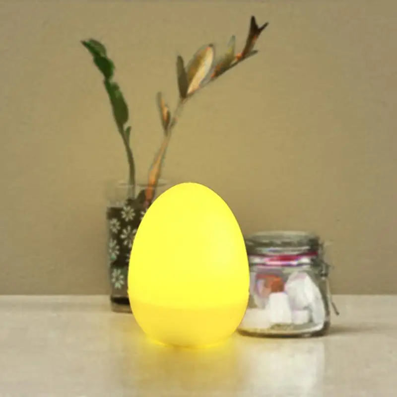 Easter Egg LED Lights 12pcs Lighted Easter Egg Fall-resistant Waterproof Multicolor Electronic Easter Light Up Toys For Hotel