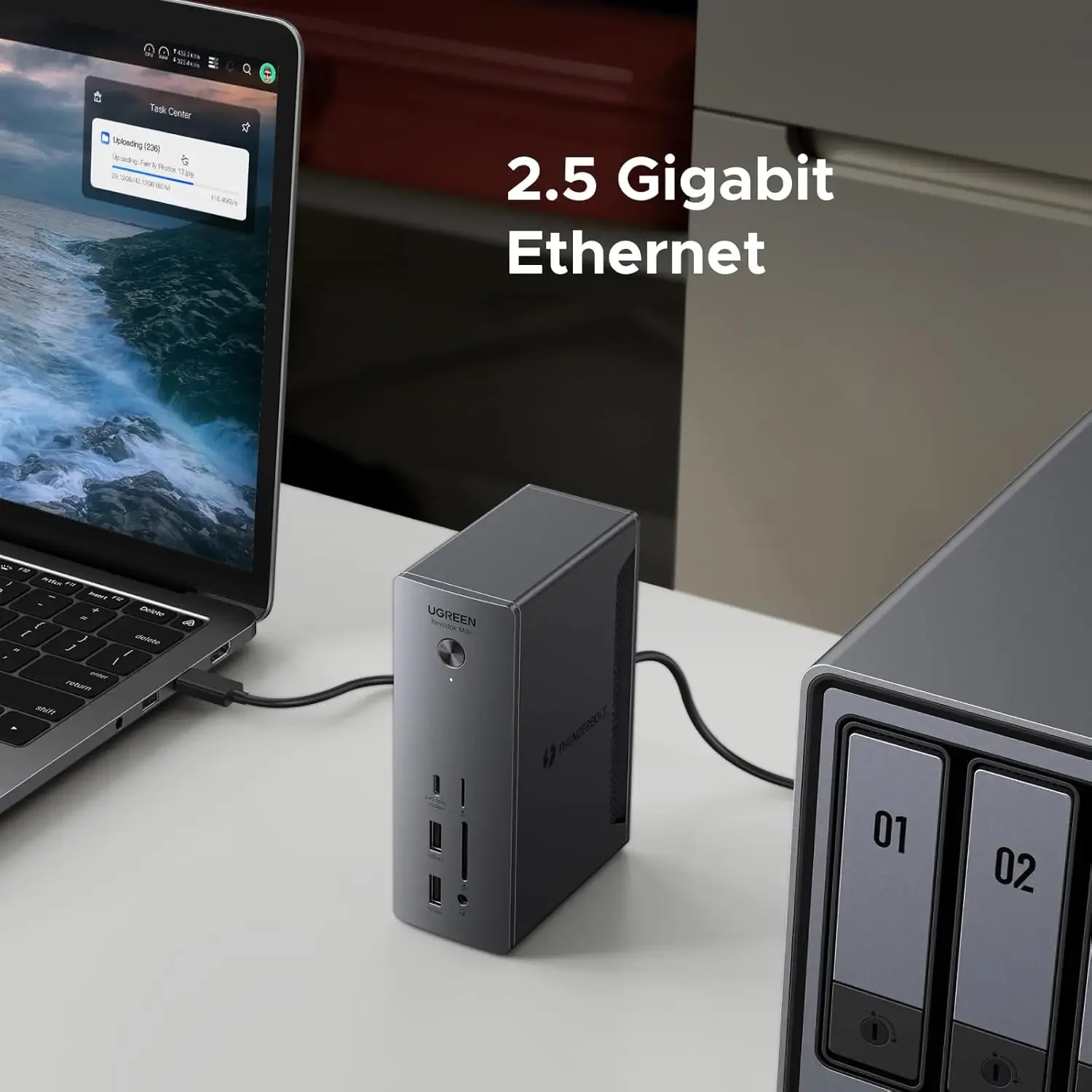 UGREEN  4 Dock Revodok Max 213 13 in 1 40Gbps Docking Station Dual 4K 60Hz Single 8K Display Fast Charging