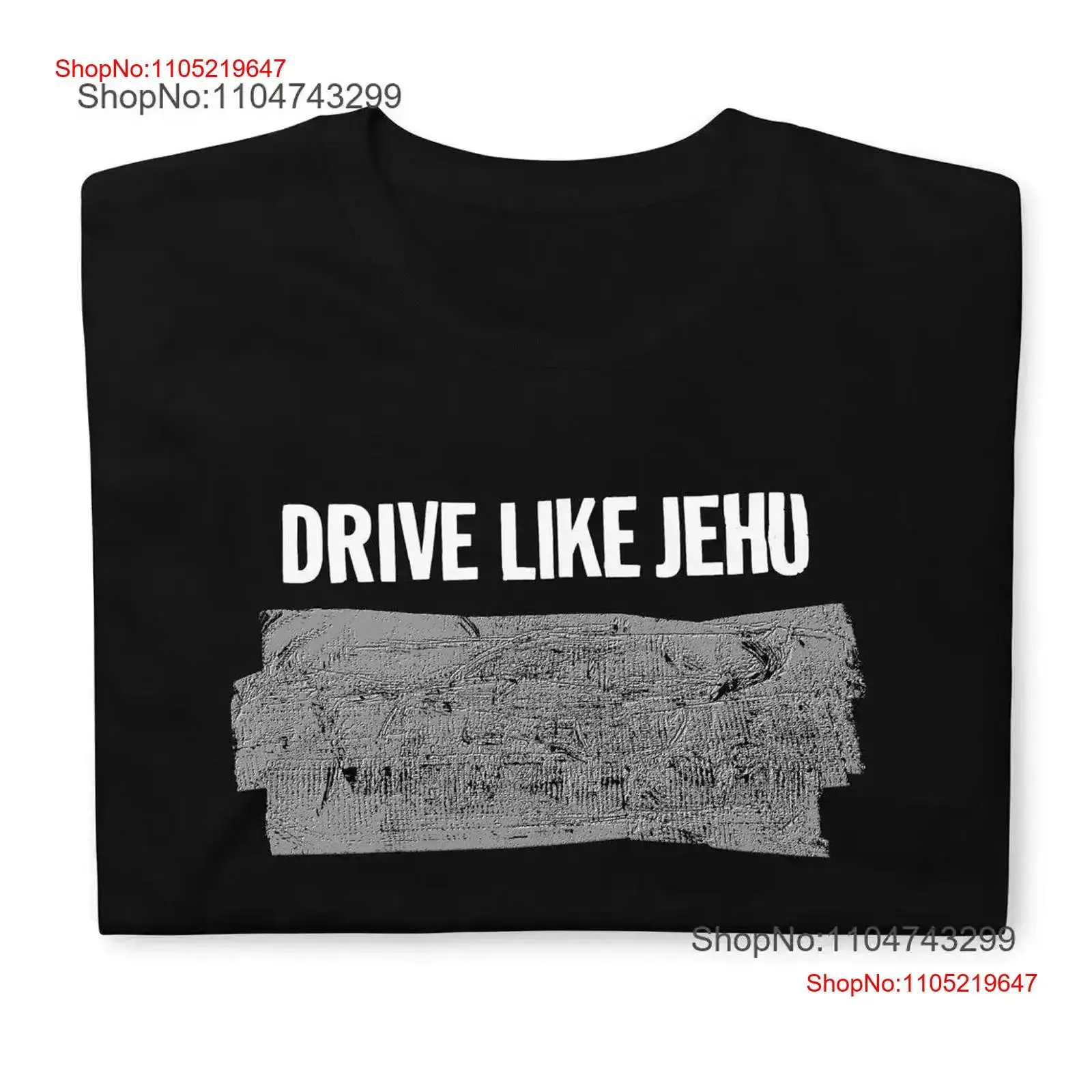 Drive Like Jehu T Shirt Post Hardcore EMO Punk Band vintage Washed Top For Everyday Wear Casual streetwear Comfortable vintage
