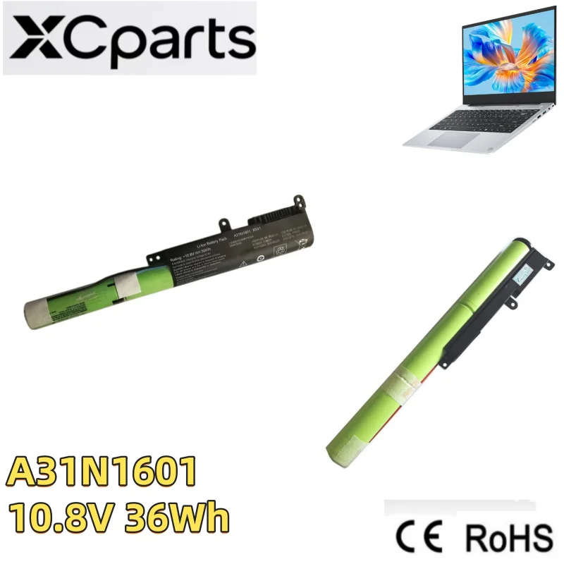 

10.8V 36Wh New A31N1601 Laptop Battery 3Cell For ASUS X541 X541U X541S X541UA X541UV X541SC R541UJ R541UA F541UA In Stock
