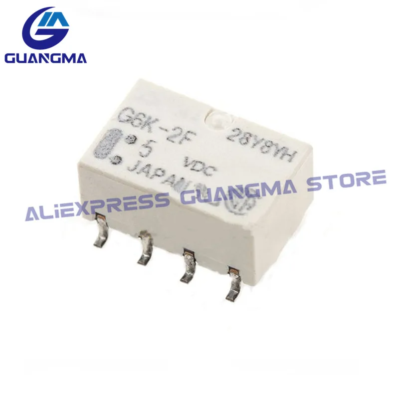 10PCS 100% NEW original Signal Relay G6K-2P G6K-2F G6K-2F-Y G6K-2P-Y 3VDC 4.5VDC 5VDC 12VDC 24VDC SMD/DIP 8pin