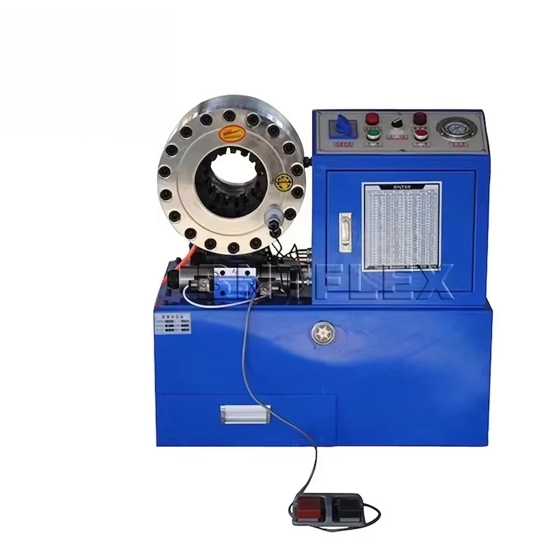 For Hydraulic Hose Crimping Machine BNT68 Carbon Steel 2 Inch Pump 10 Dies CE Certified 380V/220V Easy Operate Cutting 1