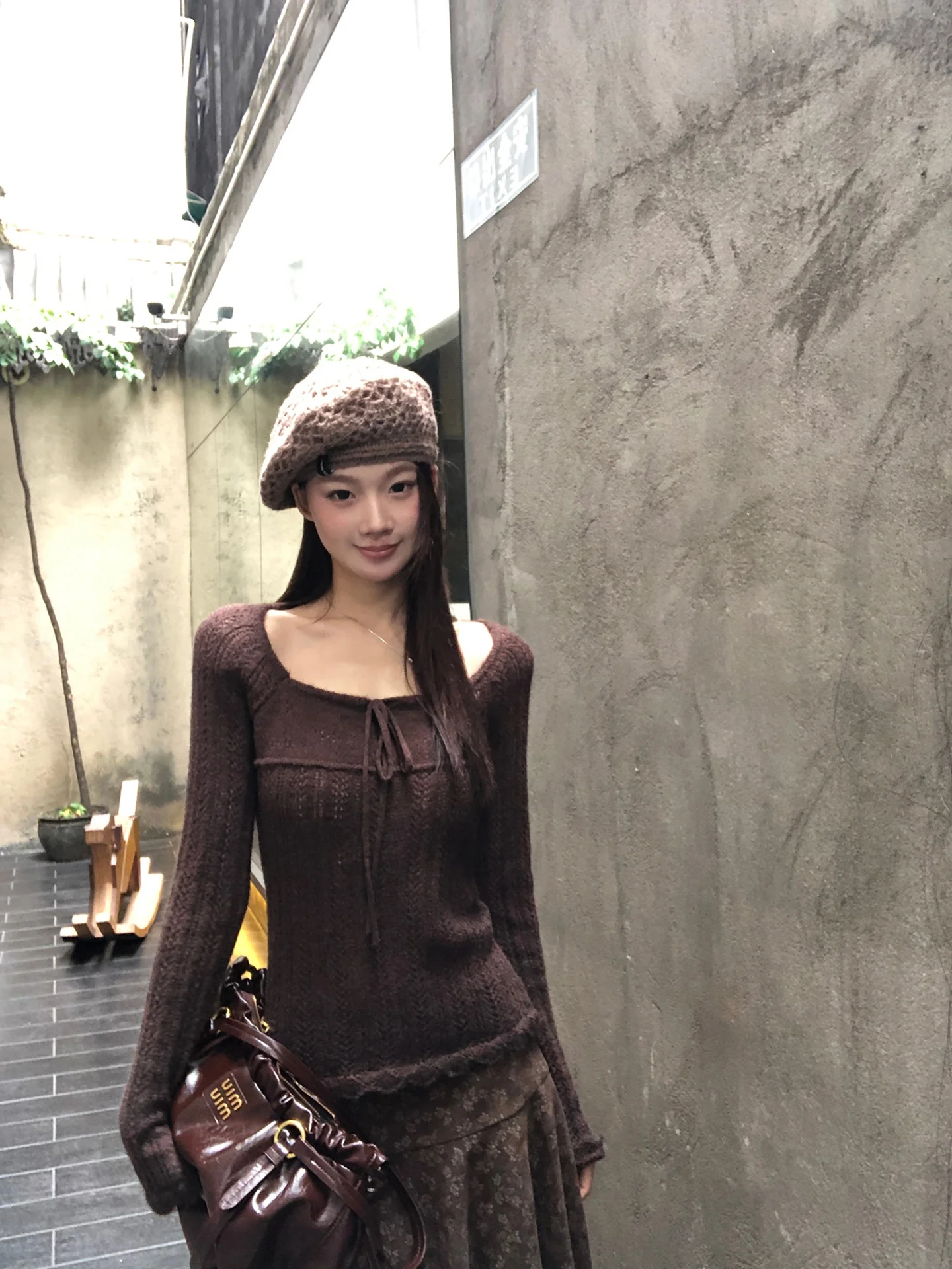 

Women's Wool Sweater Long Sve Slim Fit Knitted Top Winter Inner Wear Outerwear ible Faionable Commute Sle