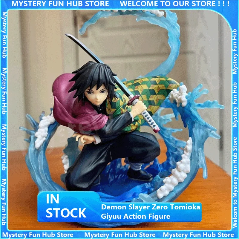 

Demon Slayer Zero Tomioka Giyuu Action Figure Water Hashira Figurine Anime Model Collectible Desktop Statue Birthday Toy Gifts
