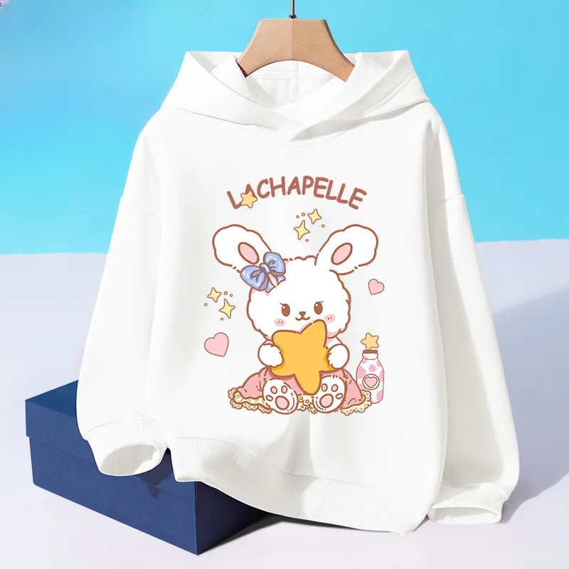 

2024 Autumn Winter Hot Sale Kids Casual Hoodie Toddler Girls Boys Clothing Print Clothes Fashion Sweatshirt Children's Clothing