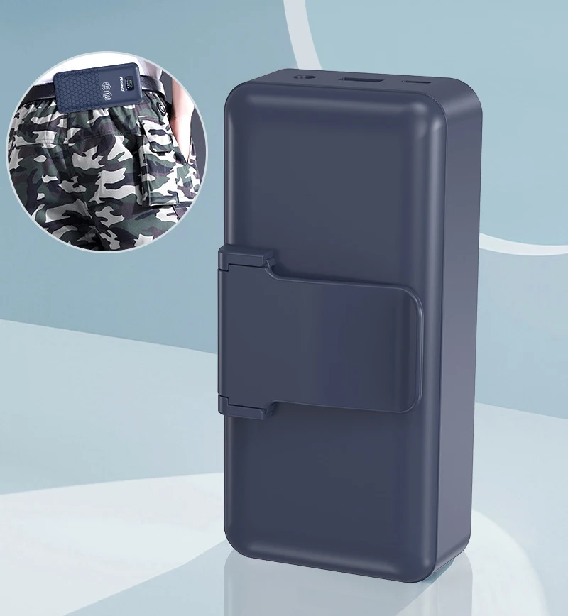 Power Bank 30000mA for Heating Clothing Fan Portable Charger External Battery Pack for iPhone Xiaomi Powerbank With DC12V Output