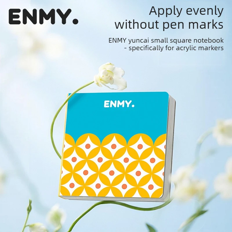ENMY 300g/㎡ Cotton Fiber Drawing Notebooks  Acrylic Marker Paper No Bleed Art Paper for Watercolor Paper Office School Supplies