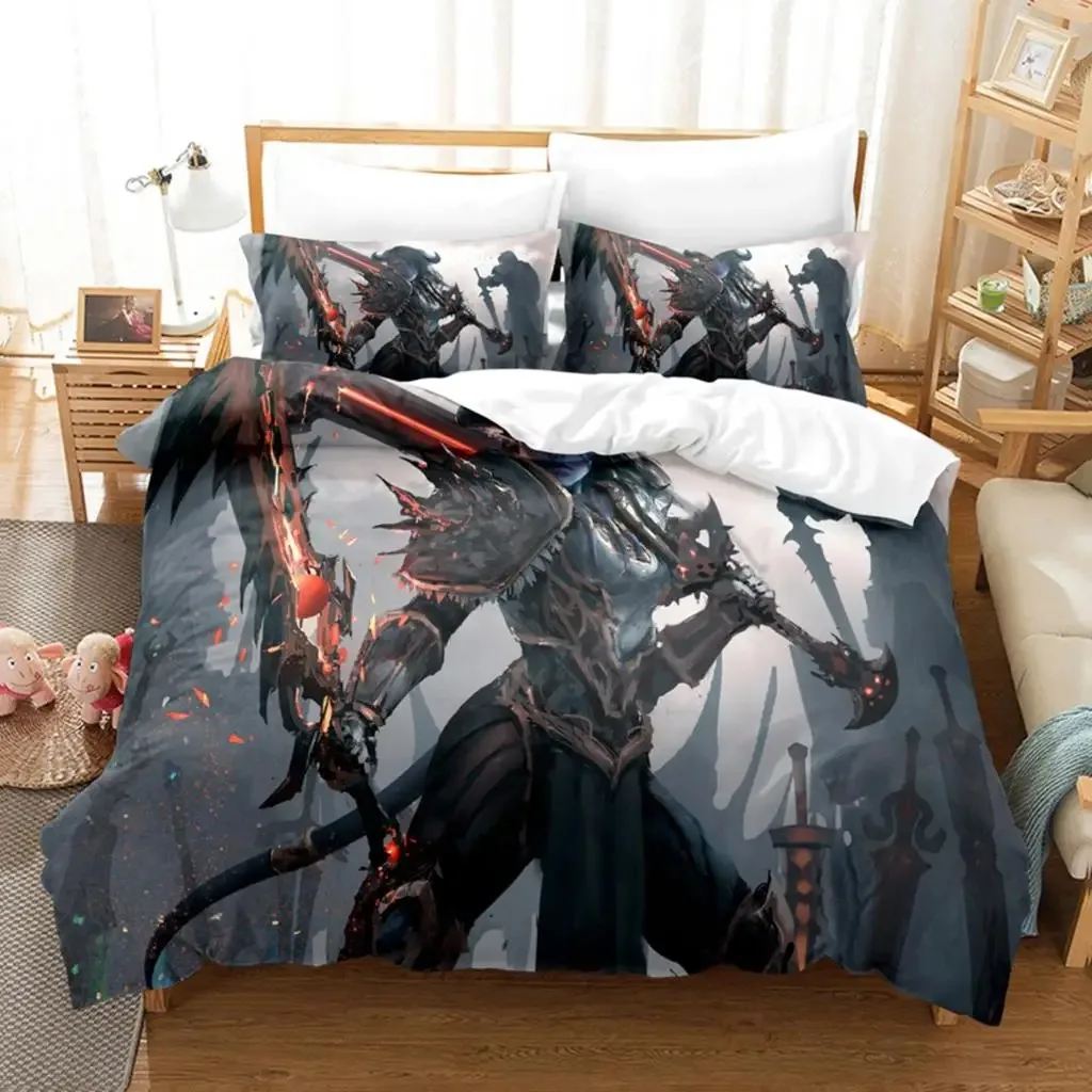 

3DWorld Of Warcraft Bedding Sets Duvet Cover Set With Pillowcase Twin Full Queen King Bedclothes Duvet Cover