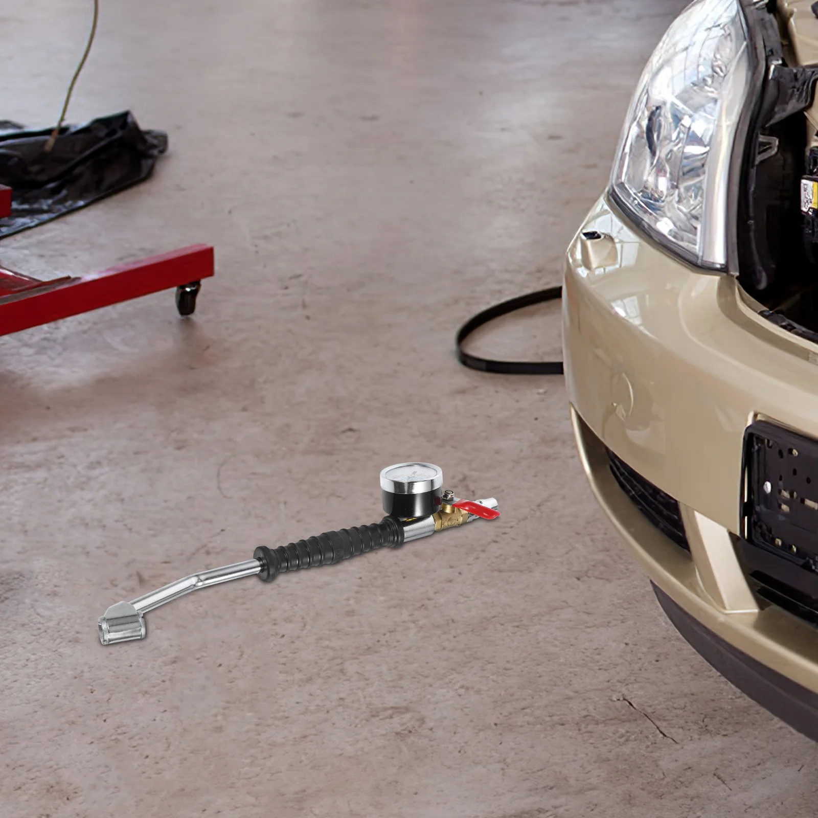 

Car Tire Pressure Gauge Air Duty Tire Inflator Portable For Trucks Motorcycle Auto Tires Tool Parts