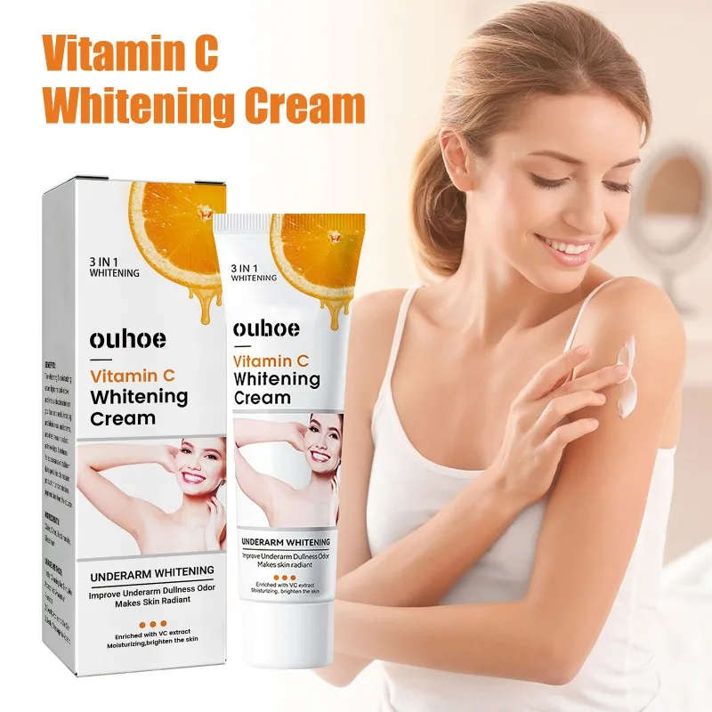 Vitamin C Whitening Cream Fade Freckles Remove Dark Spots Melanin Whitening Anti Aging Repair Brightening Facial Skin Care