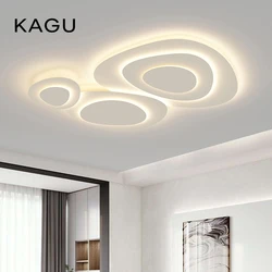 Modern Minimalist White LED Ceiling Light White Surface Mounted Lamp For Living Room Bedroom Kitchen Indoor Lighting Fixture