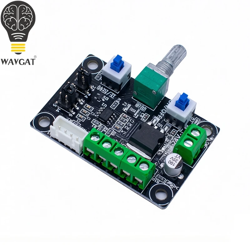 DC 12V 24V Stepper Motor Driver Controller Speed Regulator PWM Pulse Signal Generator Module With / Without Digital Display