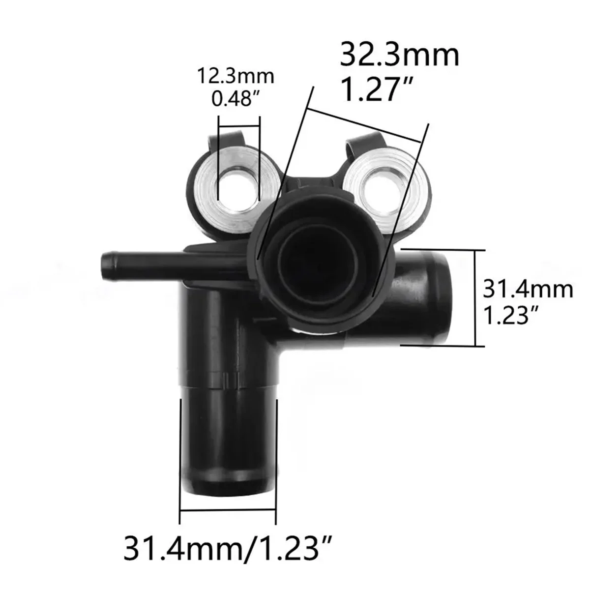 جديد المبرد الرقبة ترموستات الإسكان شفة المياه لتويوتا نجاح Probox NCP55V NCP51 1NZFE 2002 + 16502-21020 #4