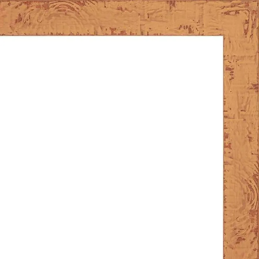 

15x20 Shabby Chic/Farmhouse Orange Picture Frame with UV Acrylic Foam Board Backing and Hanging Hardware Ideal for Home Decor L