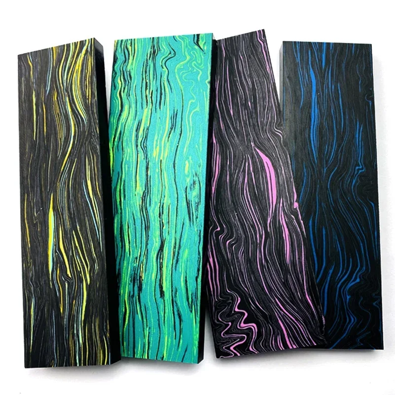 مادة مركبة G10 - موازين مقبض سكين بنمط مصفح ملون لصنع مقبض السكين المنزلي بنفسك