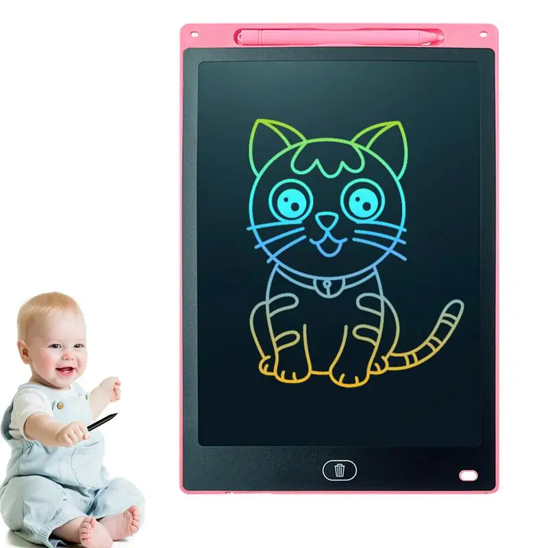 Lcd Zeichenblock tragbare Zeichnung schreiben lcd Brett augen freundliches Zeichenbrett für Kinder Graffiti für Kindergarten Kindergarten