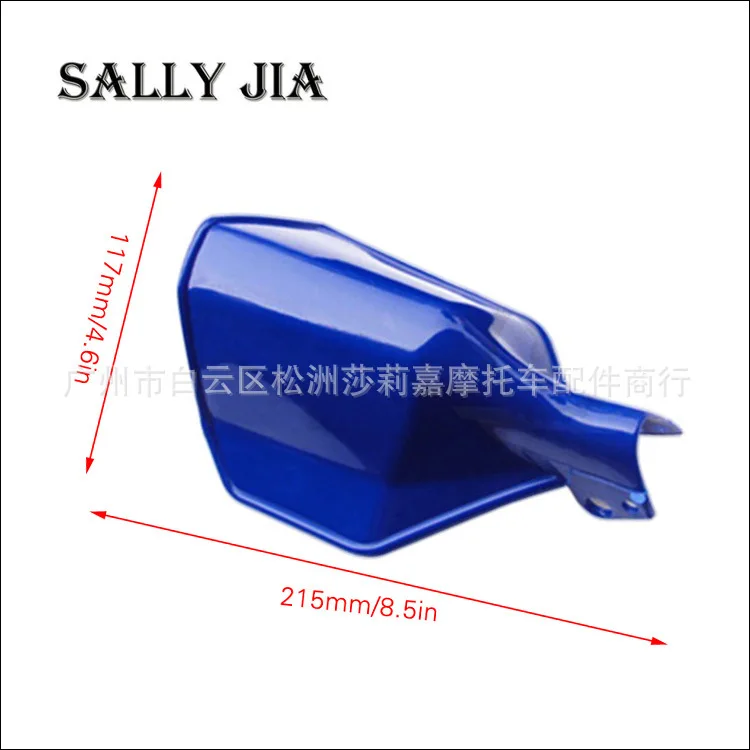 

2pcs Motorcycle Windshield Handlebar Covers Guards Durable Plastic Windproof Dustproof Hand Guard Universal Protector For