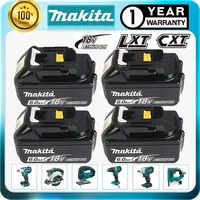 original Makita Rechargeable 18V 5.0Ah Li-Ion Battery BL1830 BL1860 BL1840 BL1815 194205-3 Replacement Power Tools Battery