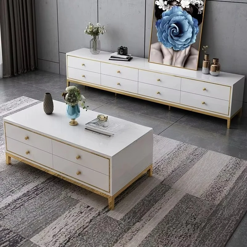 yjq modern simple small apartment living room cabinet light luxury furniture