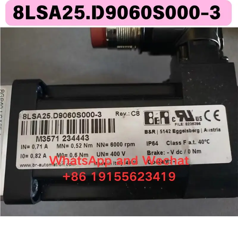 Used OEM disassembled parts 8LSA25.D9060S000-3 electrical machinery Functional test OK Fast delivery