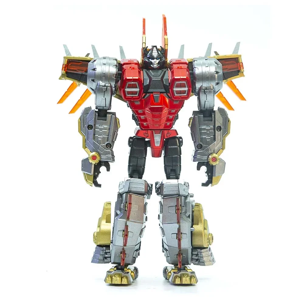 In Stock Transforming Toys Planet X FOC PX-04M PX04M Dinosaur Robot Summanus Snarl Metallic Action Figure Toy Gift Collection