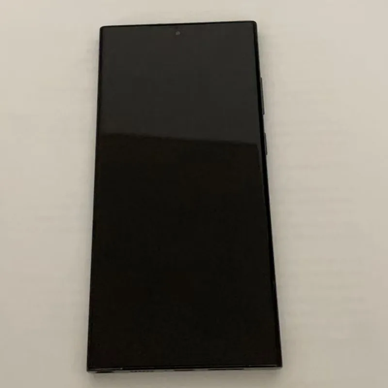 Small Size OLED LCD For Samsung S23 Ultra LCD Touch Screen Digitizer Assembly S23U S918B S918U S918W Display Replacement