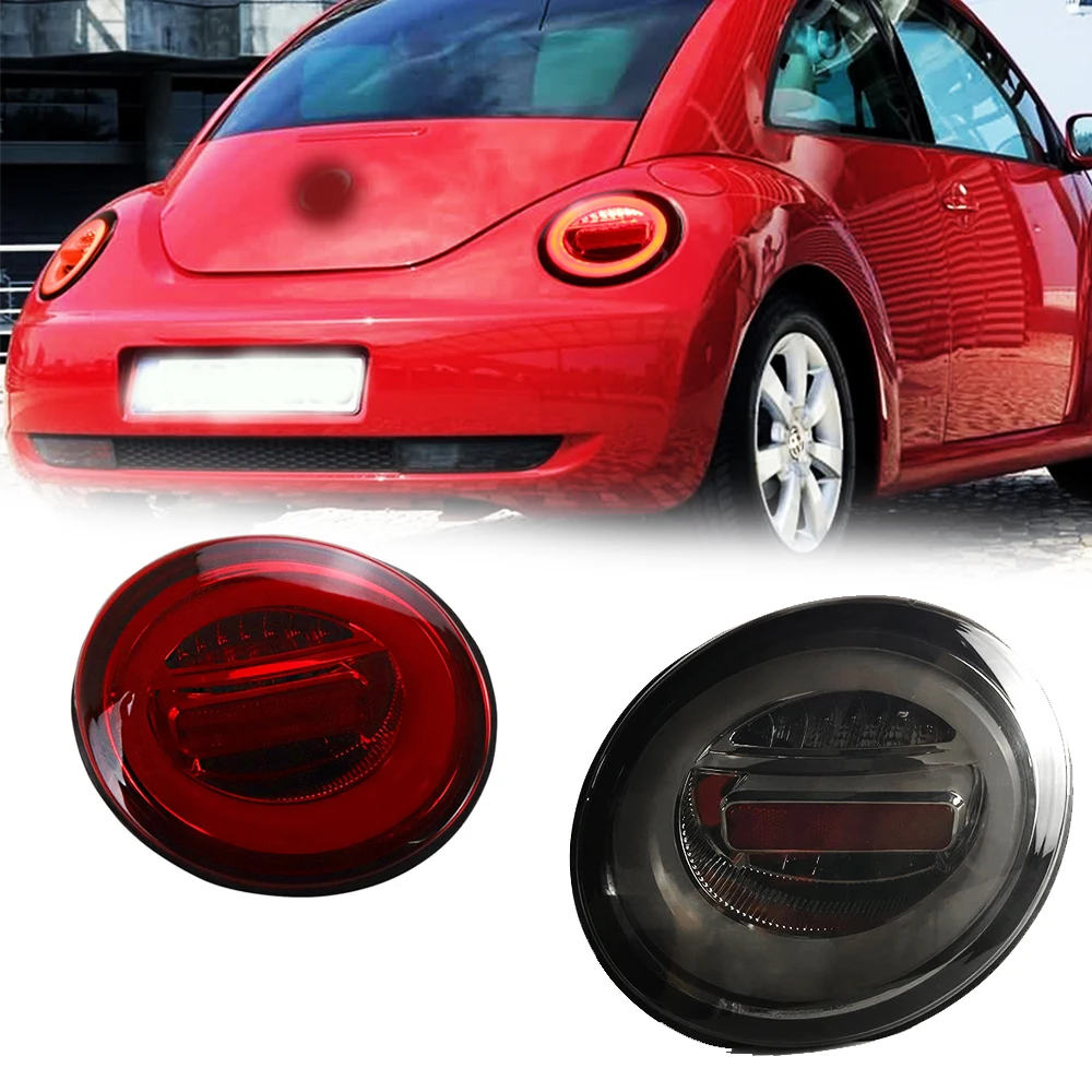 

Стайлинговые светодиодные задние фонари для VW BEETLE 98-05, новый стиль, светодиодные DRL, автомобильные задние фонари в сборе, аксессуары для сигнала, модифицированная лампа