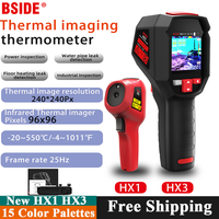 BSIDE HX1/HX3 NEW Thermal Imager Camera Laser Thermographic HD Resolution For Circuit PCB Repair Pipeline Detection Medica