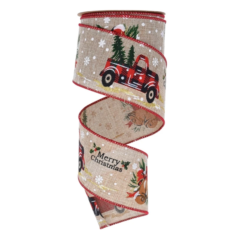 Ribbon For Gift Wrapping DIY Christmas Party Decoration Wrapping Decor