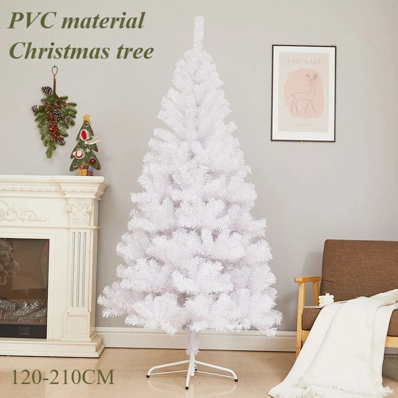 

White Christmas Tree Large Encrypted Christmas Tree 1.2m-2.1m Indoor and Outdoor New Year Christmas Atmosphere Decoration