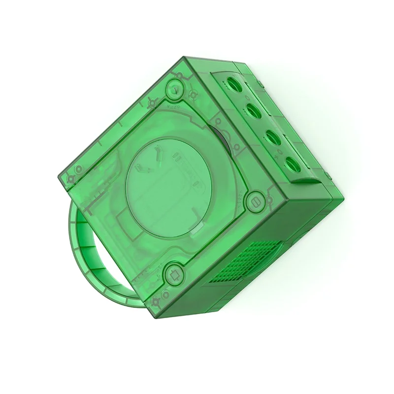

LBER For Bitfunx NGC Transparent Box Replacement Case For DOL-001 /DOL-101 NGC Gamecube Retro Video Game Console