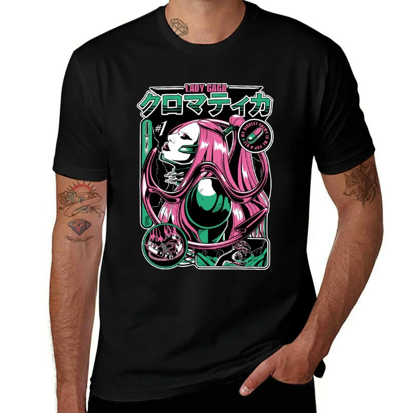 Chromatica T-Shirt Comfort Stretch Tee Shirt T-Shirt