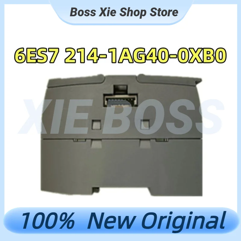100% New Original 6es7214-1ag40-0xb0 S7-1200 Cpu 1214c Compact Cpu // On-board I/o: 14 24v Inputs 10 24v Outputs