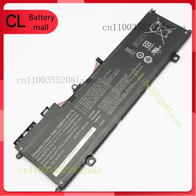 

Новый оригинальный аккумулятор AA-PLVN8NP емкостью 91 Втч для Samsung ATIV Book 8 Touch NP880Z5E-X01