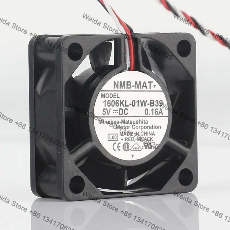 40X40X15MM Original NMB DC 5V 0.16A AC EC 4015 converter Chassis converter Three wire 4CM 1606KL-01W-B39 cooling fan