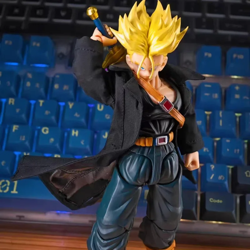 

Костюм-ветровка для фигурок Dragon Ball: Маджин Транк, Супер Сайян Транк. Аксессуары для одежды. Серия SHF. Без фигурки.