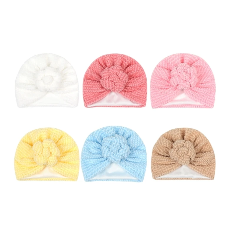 

Y1UB Infant And Toddler Bonnet Hat Designed For Both Genders With Soft Component Perfect For Keeping Warm In Cooling Season