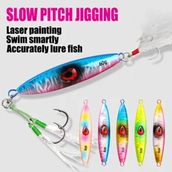 Jigs Metálicos Slow Pitch – Placa de hierro para atún y caballa